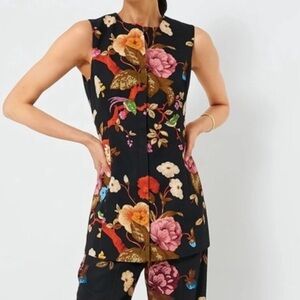 Tuckernuck Baroque Floral Rhonda Tunic Top